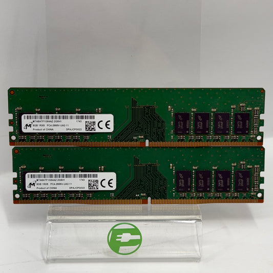 Micron  MTA8ATF1G64AZ-2G6H1 16GB (2x8GB) RAM DDR4 2666MHz