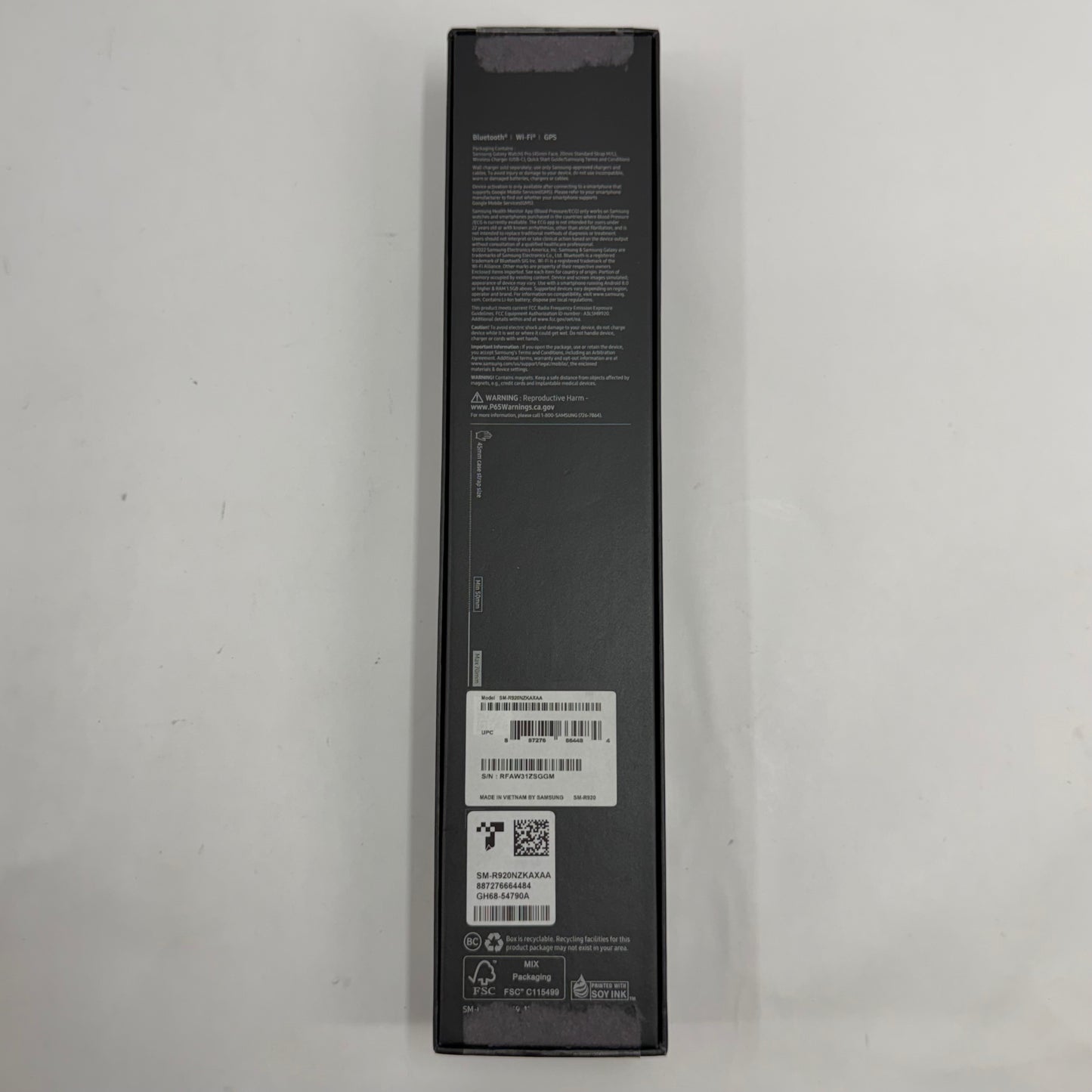 WiFi Only Samsung Galaxy Watch5 Pro Titanium Smartwatch SM-R920NZKAXAA