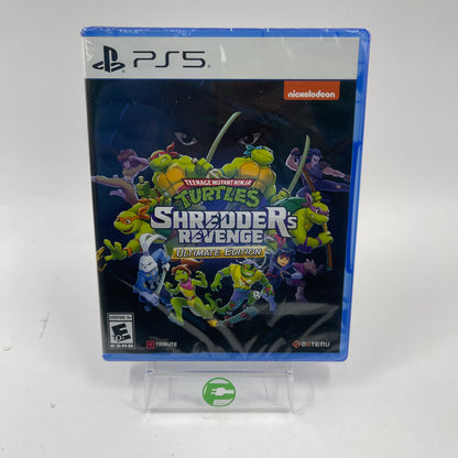 New TMNT Shredder's Revenge [Ultimate Edition] (Sony PlayStation 5 PS5, 2025)