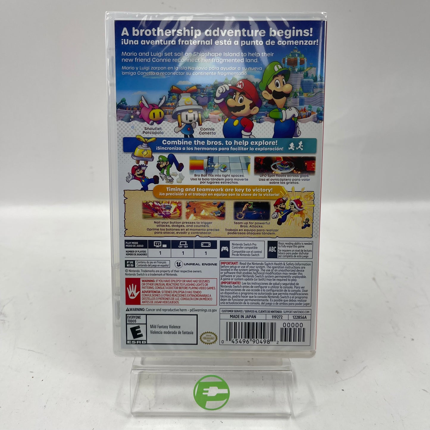 New Mario & Luigi: Brothership (Nintendo Switch, 2024)