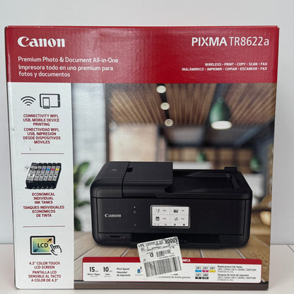 New Canon Pixma Photo and Document Printer TR8622A