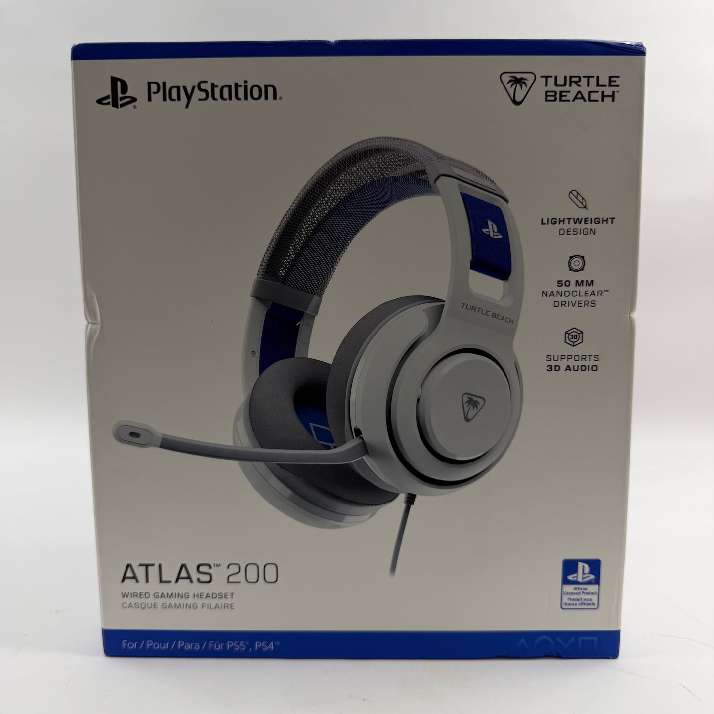 New Turtle Beach Atlas 200 Gaming Headset TBS-3002-15