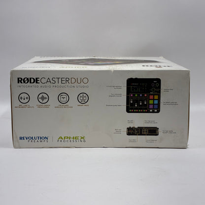 New Rode RODECaster Duo 7-Channel Integrated Audio Production Studio