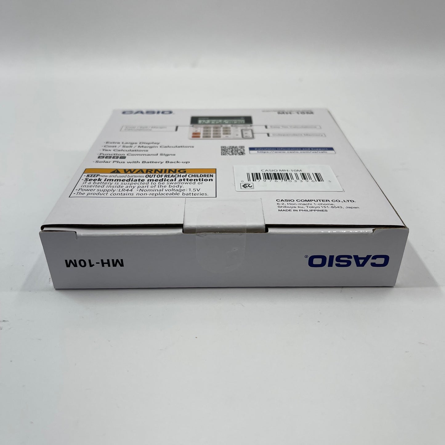 New Casio MH-10M Wide Display Desktop Calculator