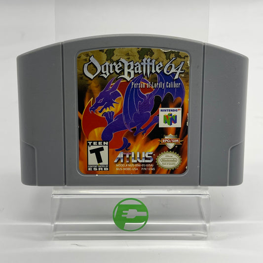 Ogre Battle 64: Person of Lordly Caliber (Nintendo 64 N64, 2000) Cartridge Only