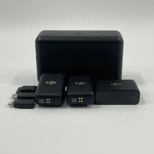 DJI Mic 2 2-Person Compact Digital Wireless Microphone System/Recorder ASB-01