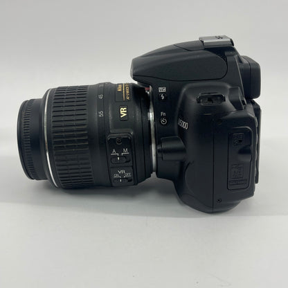 Nikon D5000 12.3MP Digital SLR DSLR Camera With 18-55mm f/3.5-5.6 G Lens