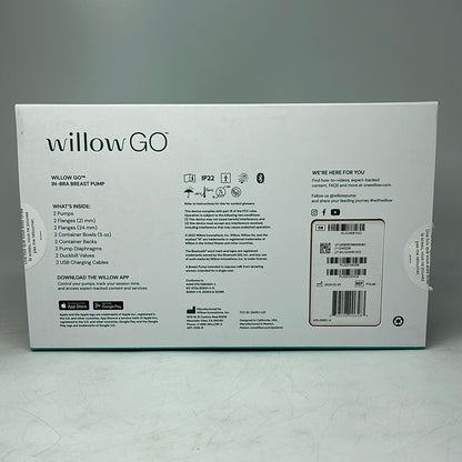 New Willow Go Wearable Breast Pump Kit PDL60