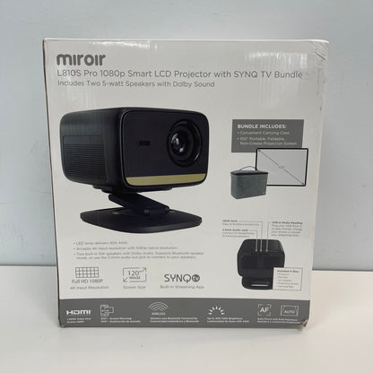 New MIROIR L810S Smart Projector L810S
