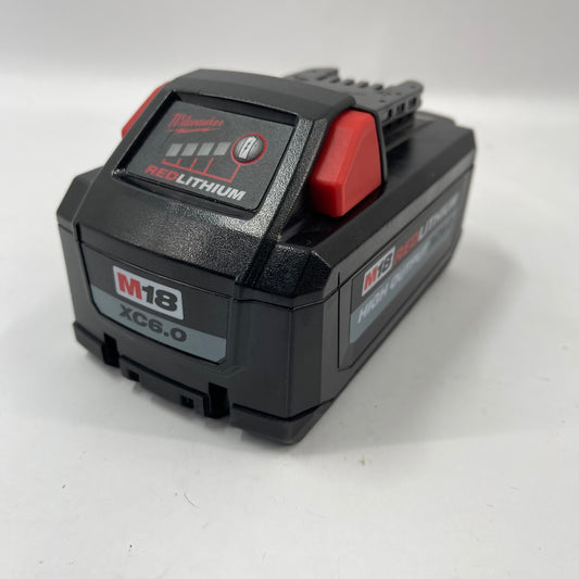 Milwaukee M18 Red Lithium High Output XC6.0 18V 5.0Ah Tool Battery 48-11-1865