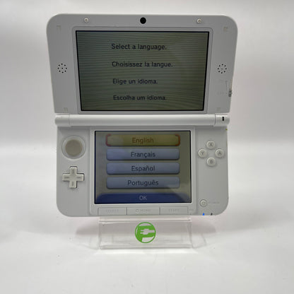 Nintendo 3DS XL Handheld Game Console SPR-001 Pink/White