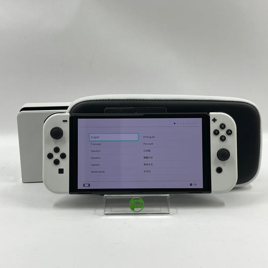 Nintendo Switch OLED Video Game Console HEG-001 White
