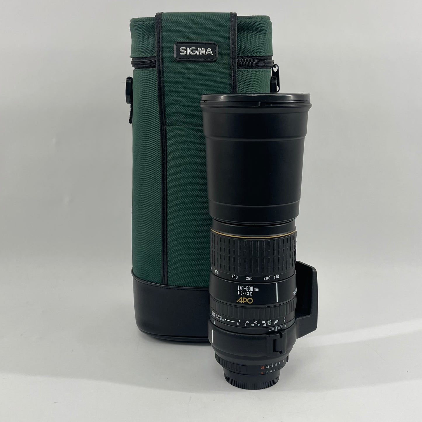 Sigma Telephoto Zoom Lens 170-500mm f/5-6.3 D APO For Nikon F Mount