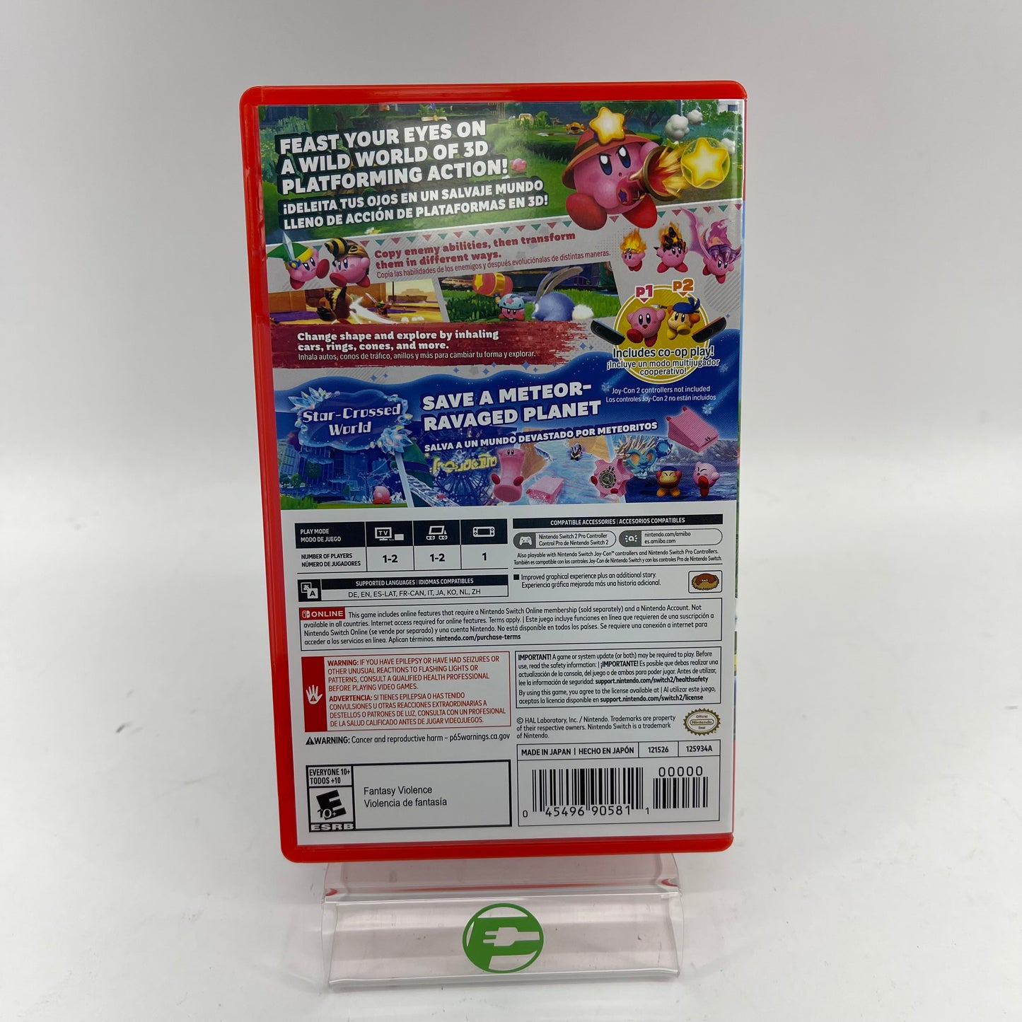 Kirby And The Forgotten Land + Star-Crossed World (Nintendo Switch 2, 2025)