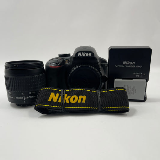 Nikon D3400 24.2MP Digital SLR DSLR Camera 11283 Shutter Count
