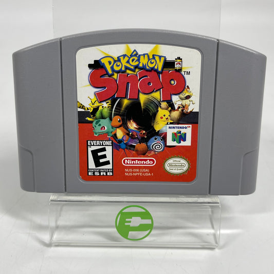 Pokemon Snap  (Nintendo 64 N64,  1999)  Cartridge Only