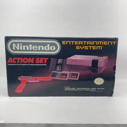 Nintendo Entertainment System NES Video Game Console NES-001 Gray