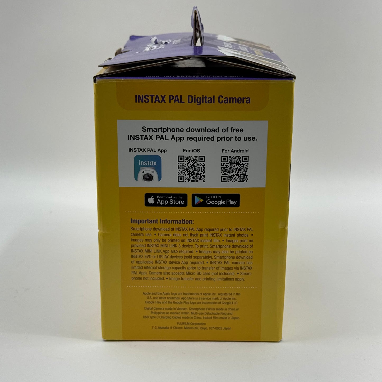 New Fujifilm Instax PAL Camera & Mini Link 3 Smartphone Printer Bundle 600023987