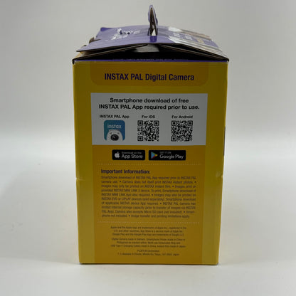 New Fujifilm Instax PAL Camera & Mini Link 3 Smartphone Printer Bundle 600023987