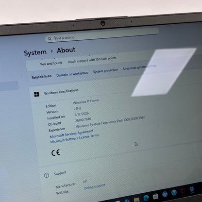 HP Laptop 15-FD0005DX 15.6" i5-1235U 1.3GHz 8GB RAM 512GB SSD