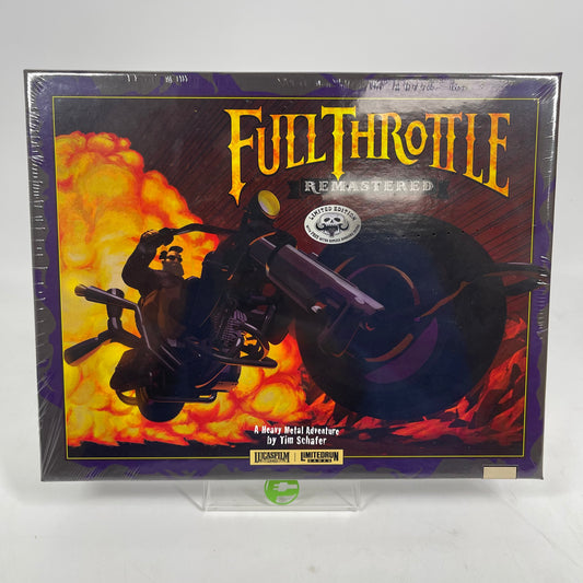 New Full Throttle Remastered Collector's Edition  (Microsoft Xbox One,  2024)