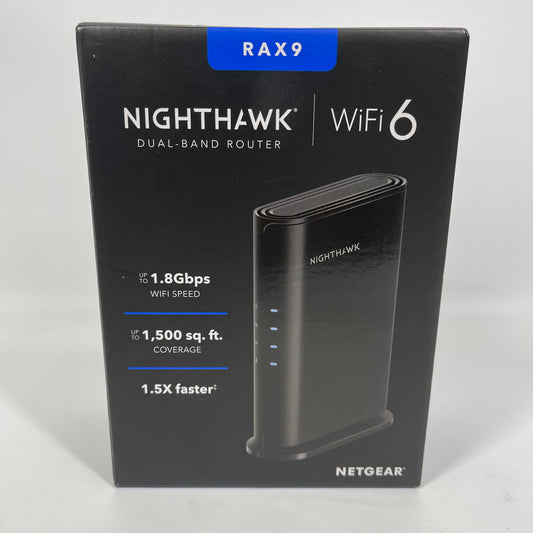 NETGEAR Nighthawk Dual-Band Wi-Fi 6 Router RAX9