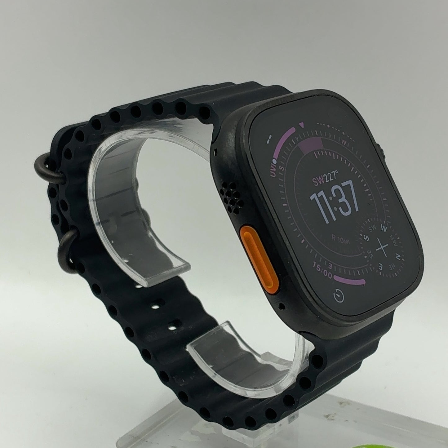 Unlocked Apple Watch Ultra 3 49MM Black Titanium Black Ocean Band MF0J4LW/A
