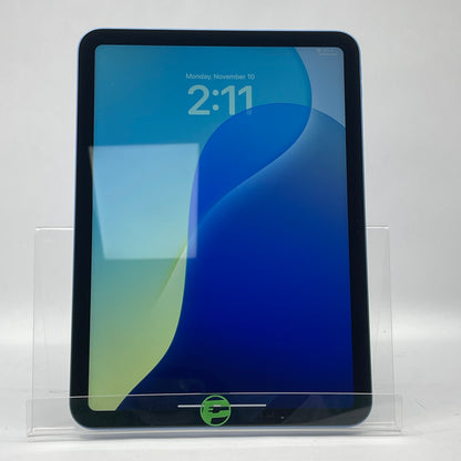 WiFi Only Apple iPad 11" (A16) 256GB Blue MD4H4LL/A