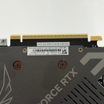Zotac GeForce RTX 5060 Ti Twin Edge OC 8GB GDDR7 Graphics Card 288-1N777-300Z6