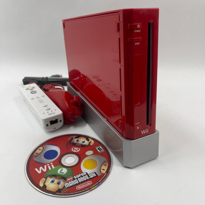 Nintendo Wii Game Console RVL-001 Super Mario Bros 25th Anniversary with Game