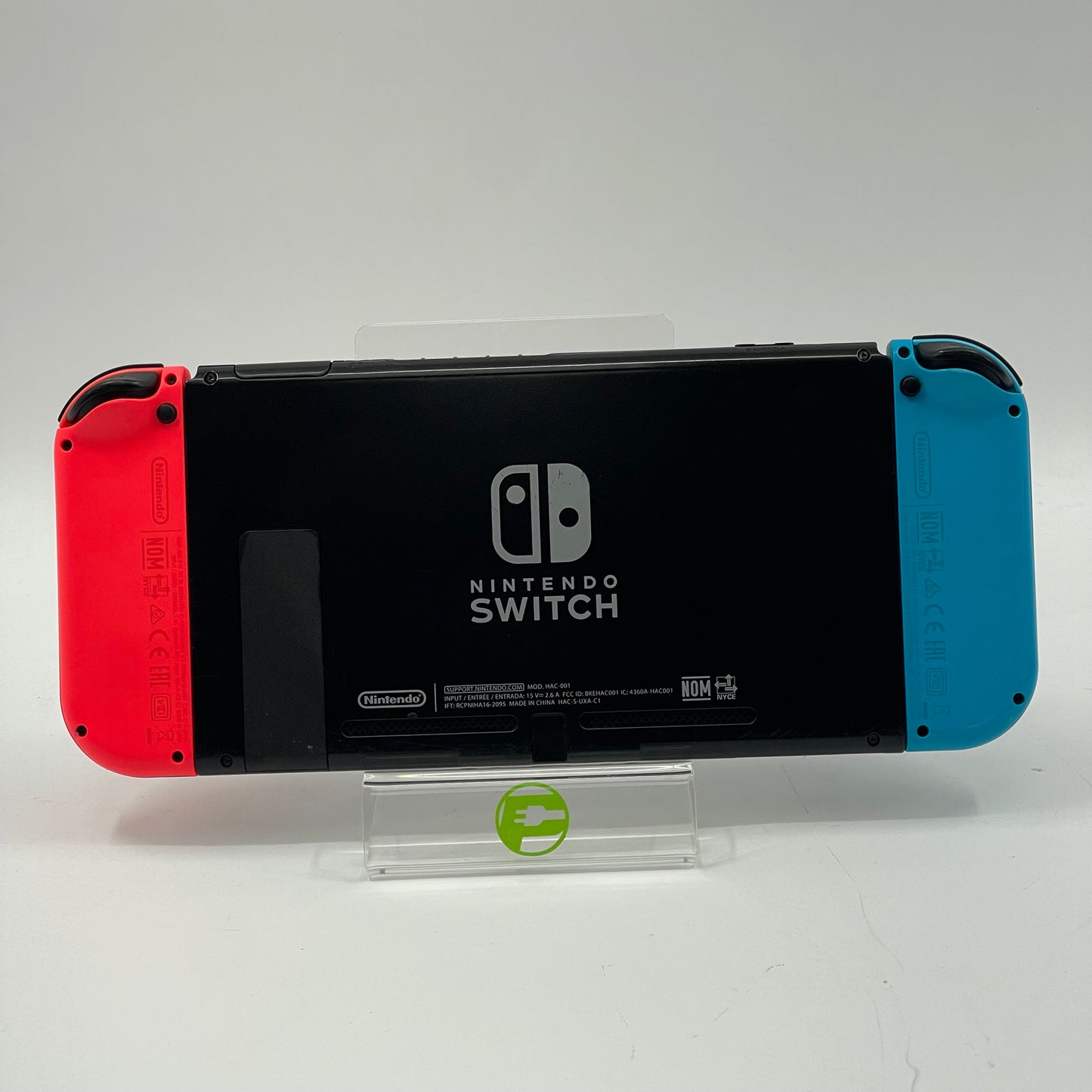 Nintendo Switch v1 Video Game Console HAC-001 Red/Blue