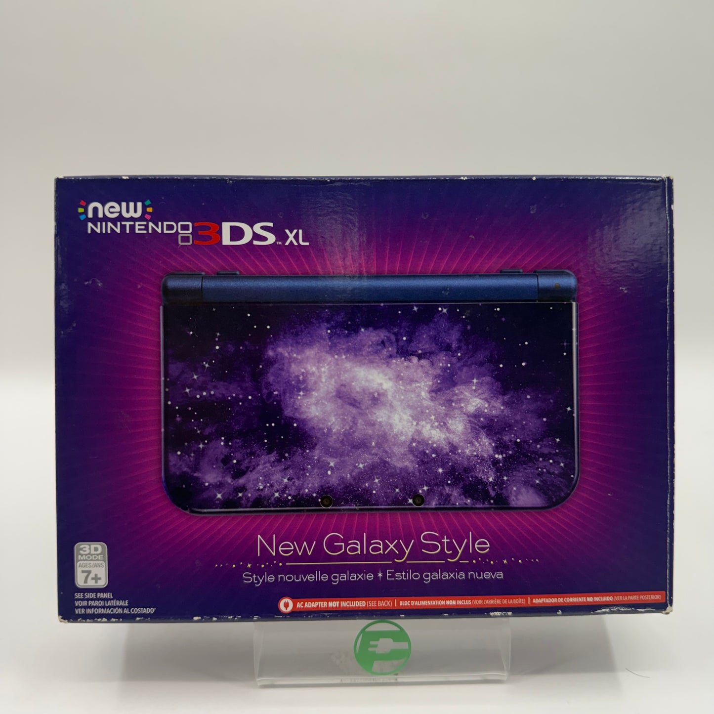 Nintendo 3DS XL Handheld Game Console Only RED-001 Galaxy Edition