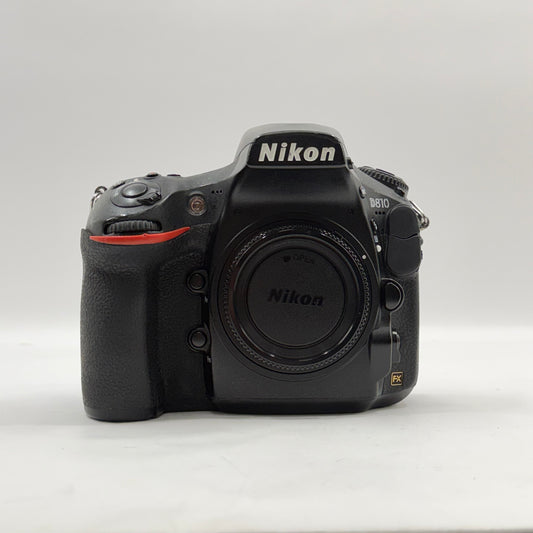 Nikon D810 36.3MP Digital SLR DSLR Camera 54,553 Shutter Count Body Only