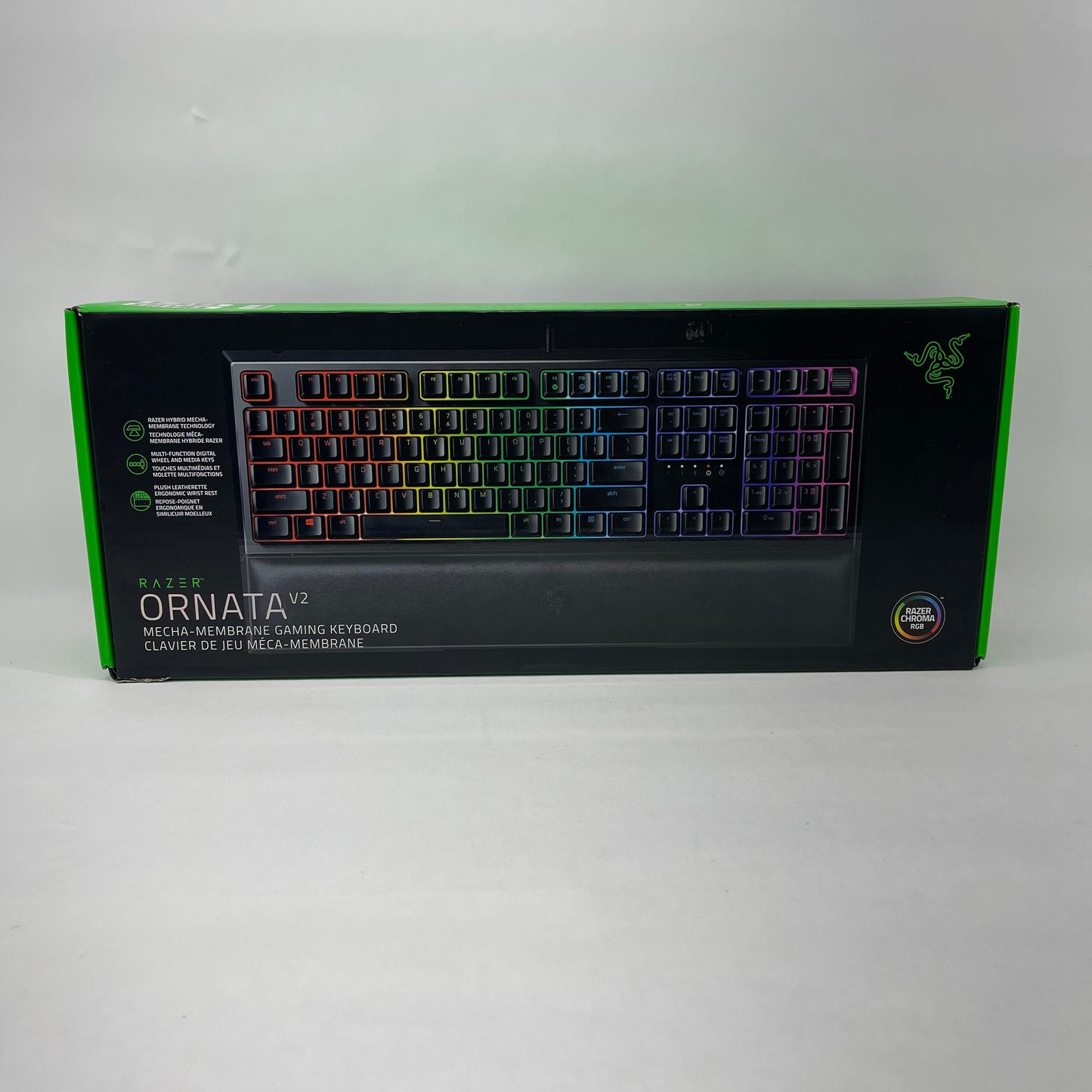 Razer Ornata V2 Mecha-Membrane Gaming Keyboard RZ03-03380200-R3U1