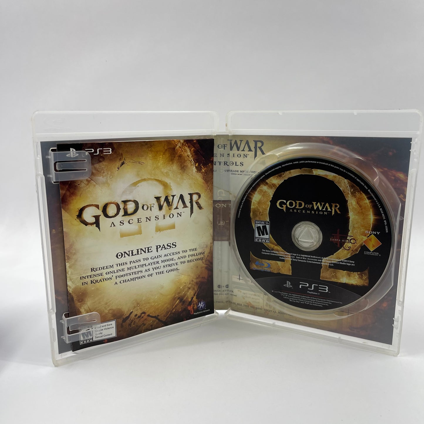 God of War Ascension (Sony PlayStation 3 PS3, 2013)