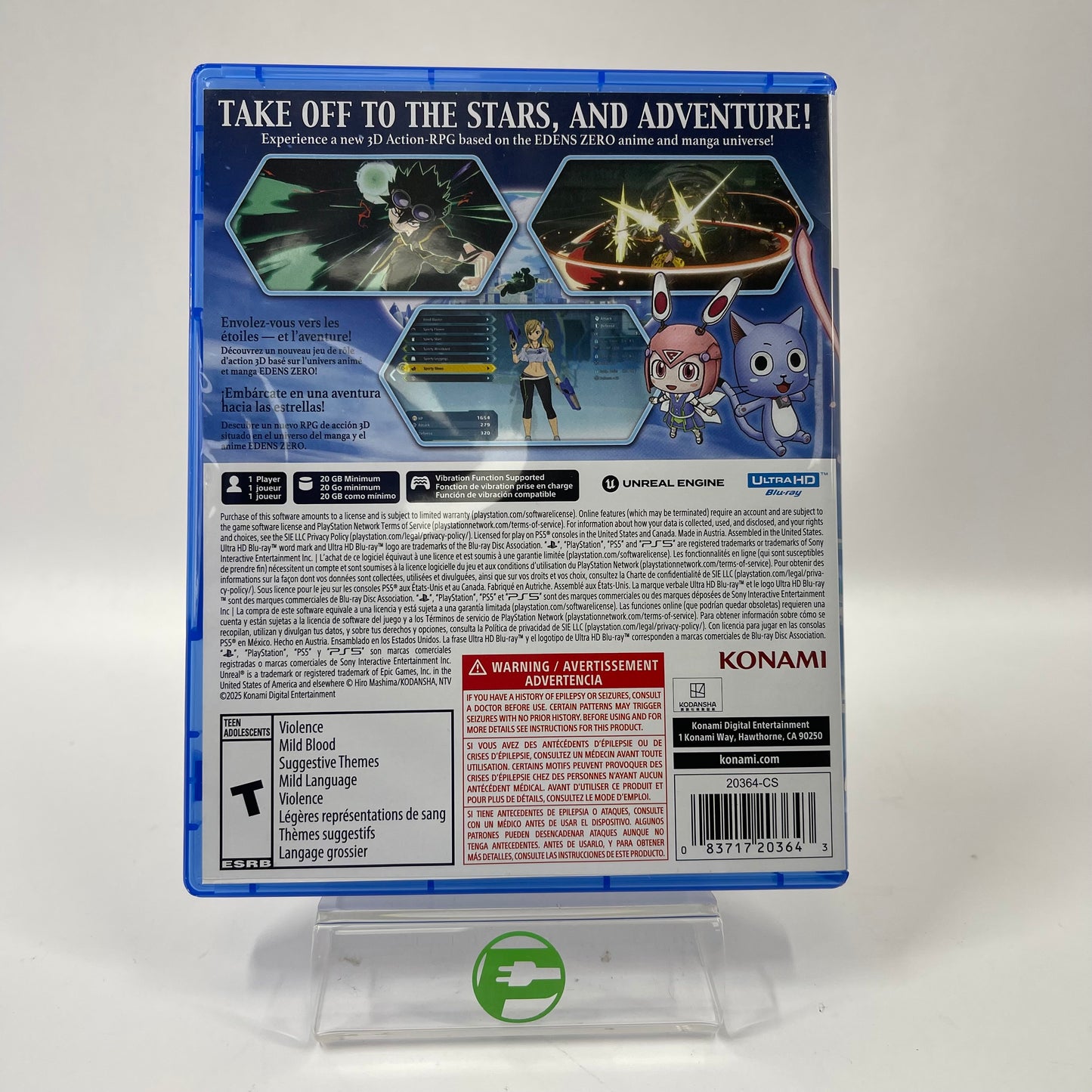Edens Zero [Day One Edition] (Sony PlayStation 5 PS5, 2025)