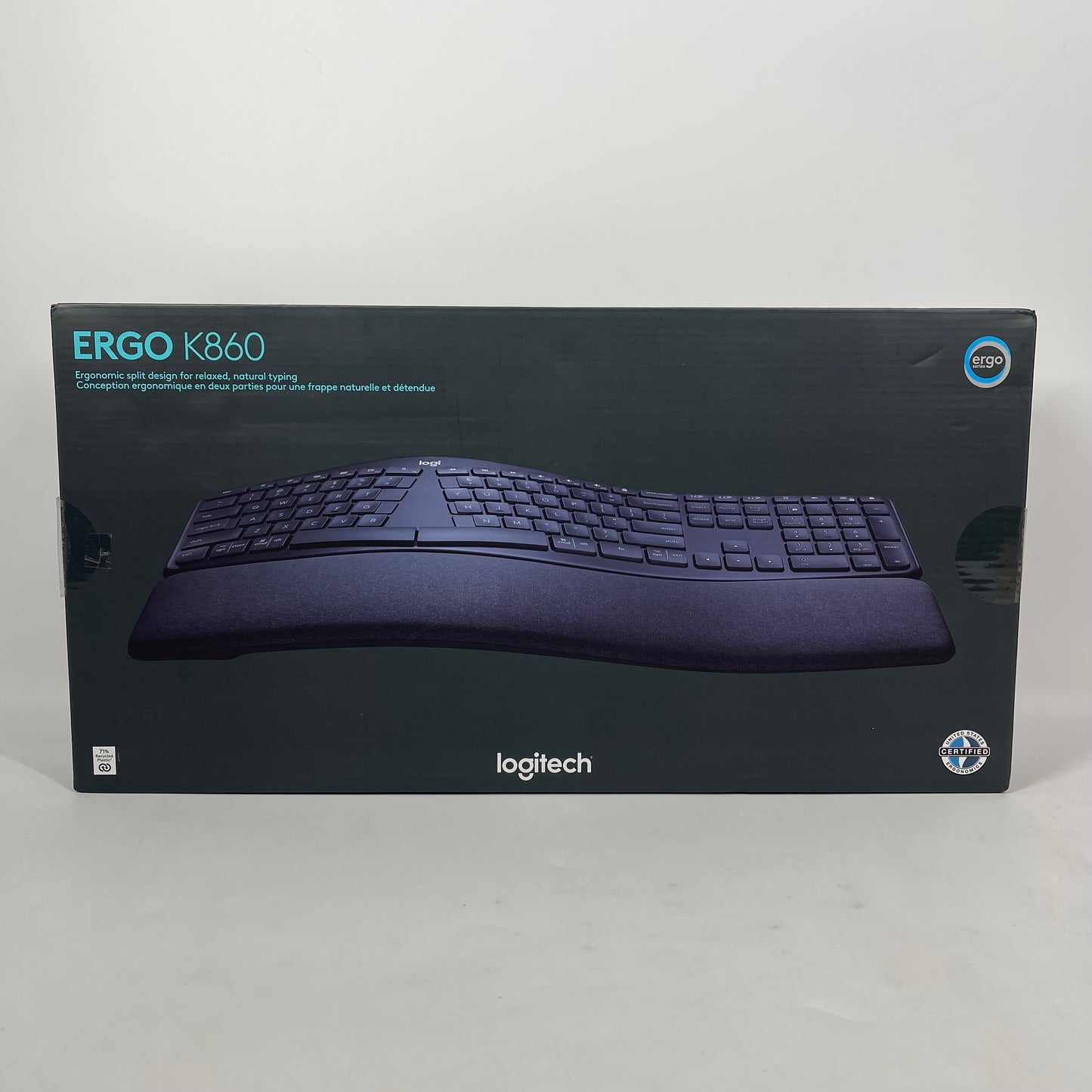 New Logitech ERGO K860 Bluetooth Keyboard 920-012865 (Mac/Windows)