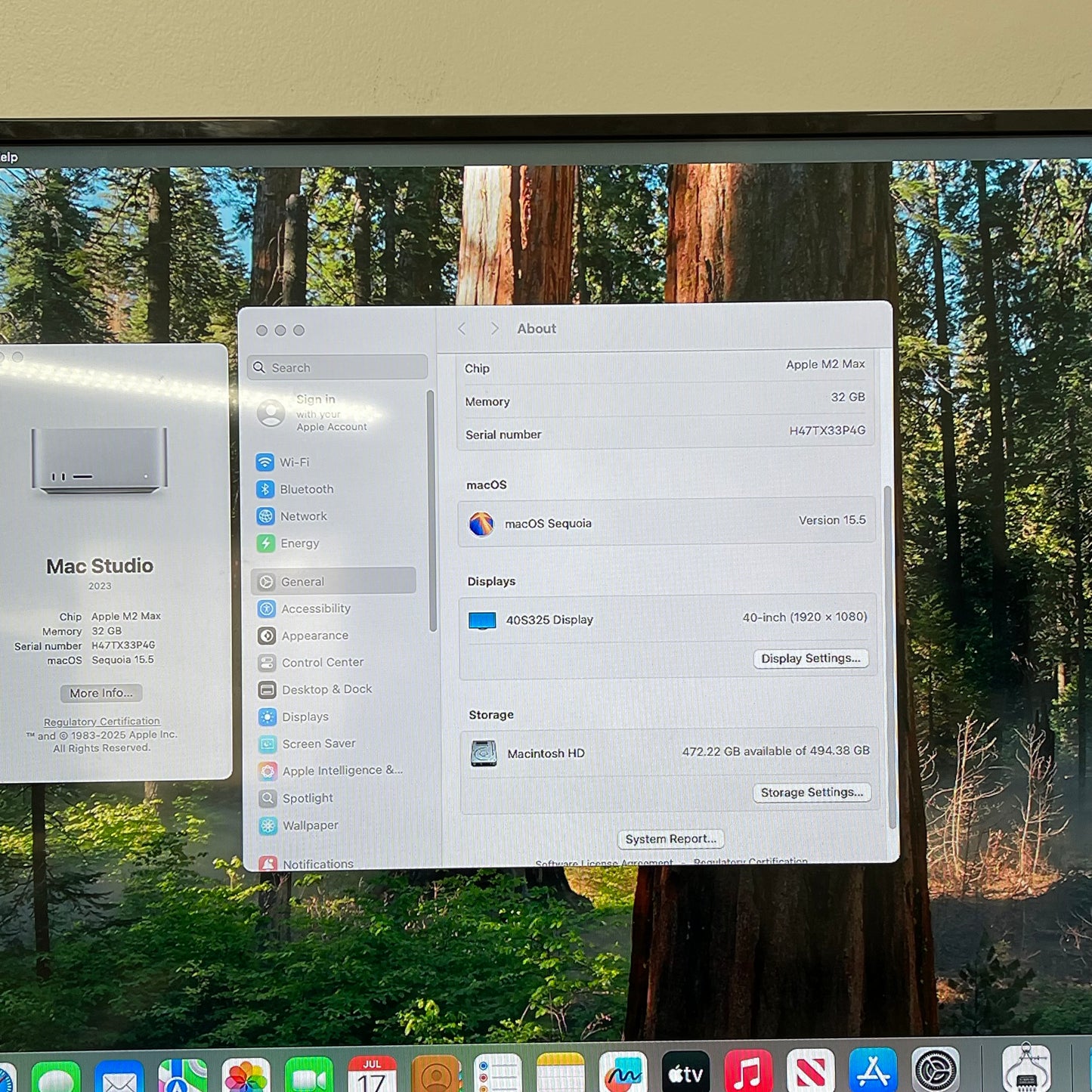 2023 Apple Mac Studio M2 Max 3.5GHz 32GB RAM 512GB SSD Silver MQH73LL/A