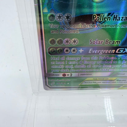 Pokémon TCG Celebi & Venusaur GX Full Art #159 SM Team Up Trading Card 159/181