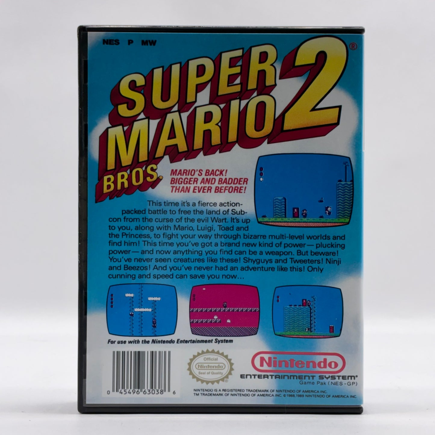 Super Mario Bros 2 (Nintendo NES, 1988)