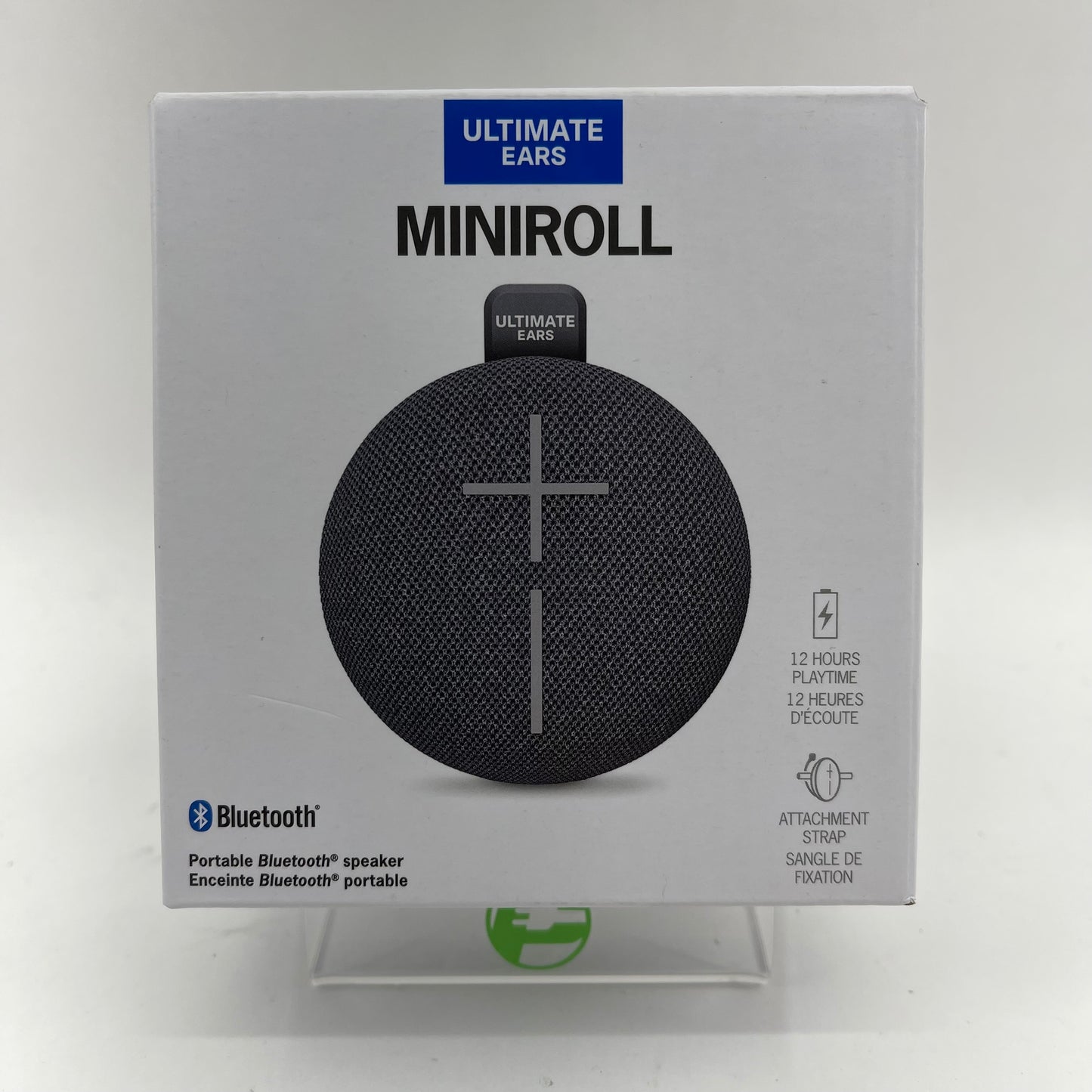 New Ultimate Ears MINIROLL Waterproof Wireless Portable Bluetooth Speaker SR0197