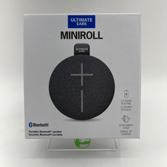 New Ultimate Ears MINIROLL Waterproof Wireless Portable Bluetooth Speaker SR0197