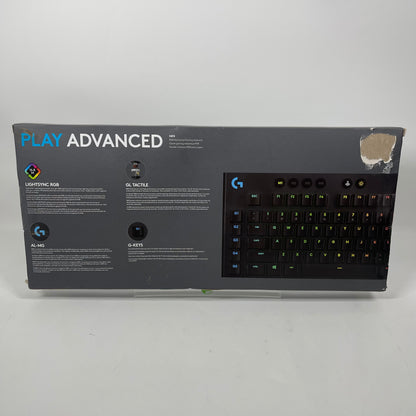 New Logitech G815 LIGHTSYNC RGB Mechanical Gaming Keyboard  920-008984