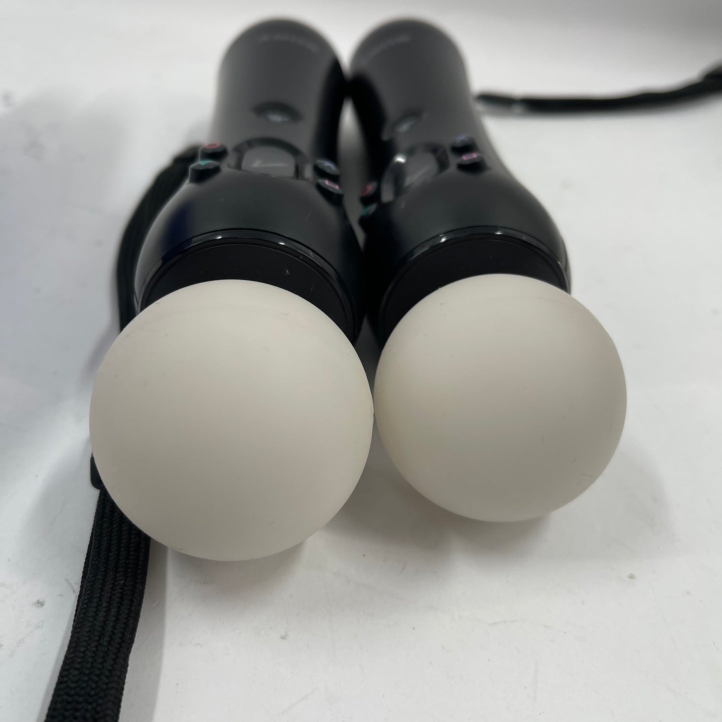 Sony PlayStation 3 PS3 Move Motion Controller Black CECH-ZCM1U Lot Of 2