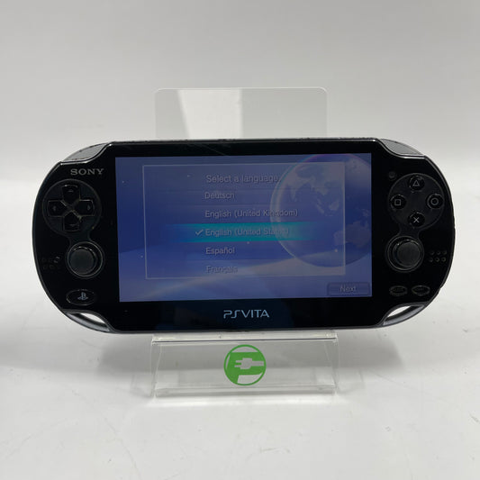Sony Playstation Vita PS Vita PCH-1001 Handheld Game System Black