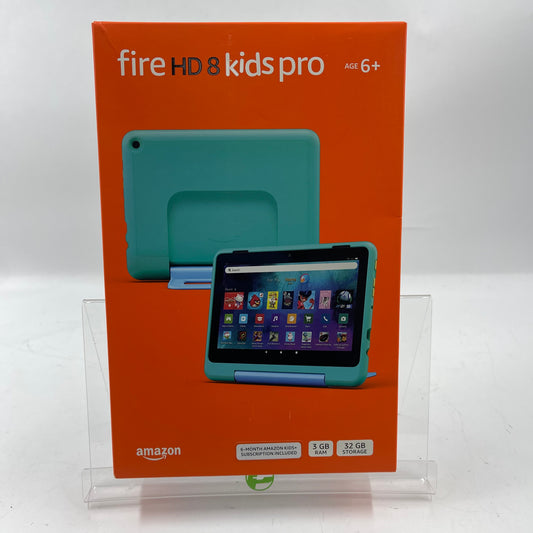 New WiFi Only Amazon Fire HD 8 Kids Pro 32GB Black B0D1DMSV9G