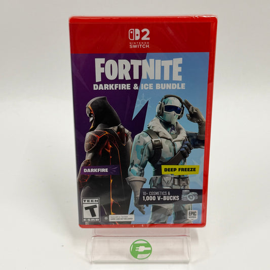 New Fortnite Darkfire & Ice Bundle (Nintendo Switch 2, 2025)