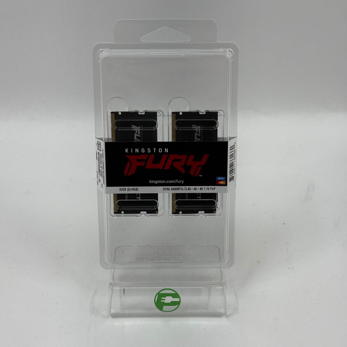 New Kingston Fury 32GB (2x16GB) RAM DDR5 5600MHz KF556S40IBK2-32 SODIMM
