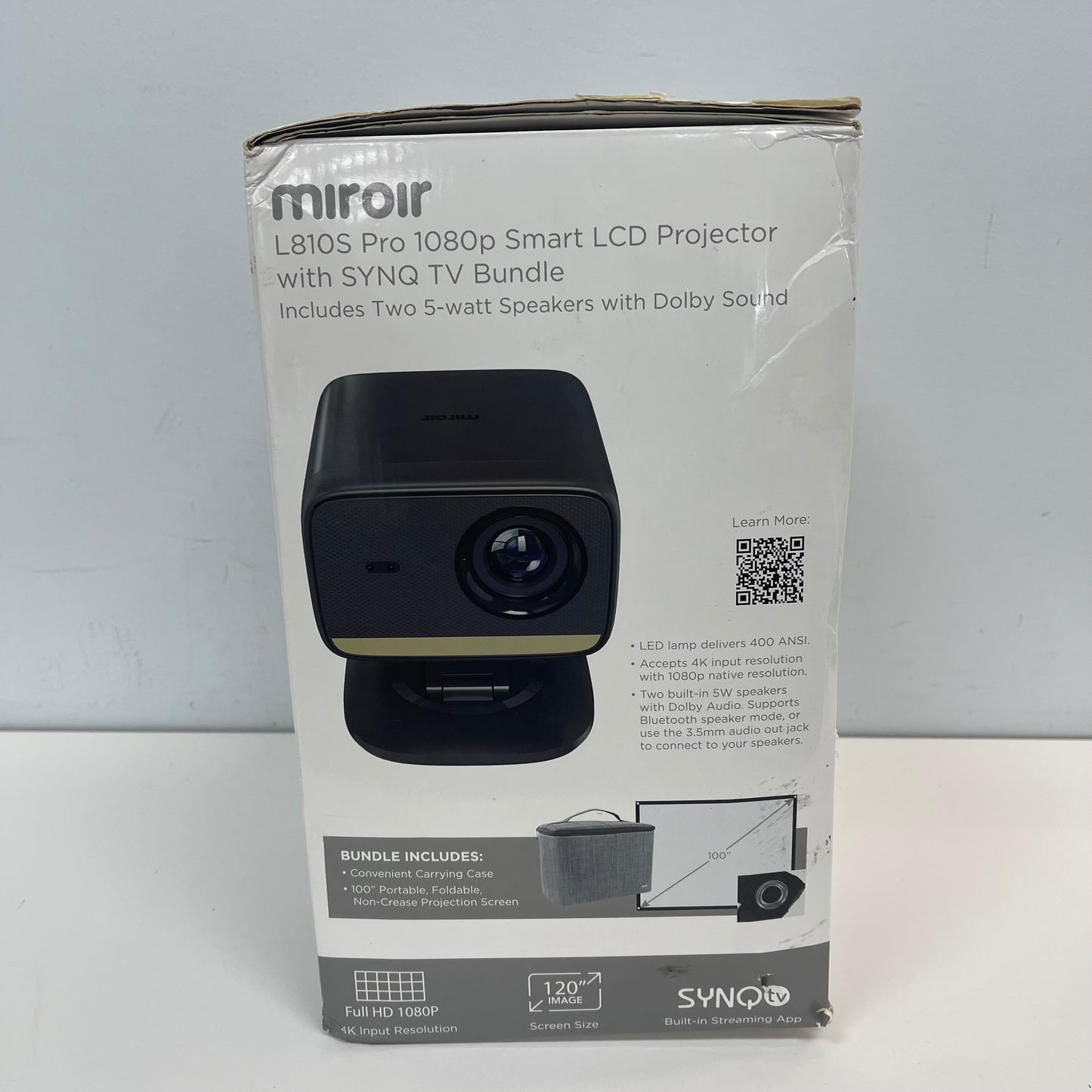 New MIROIR L810S Smart Projector L810S