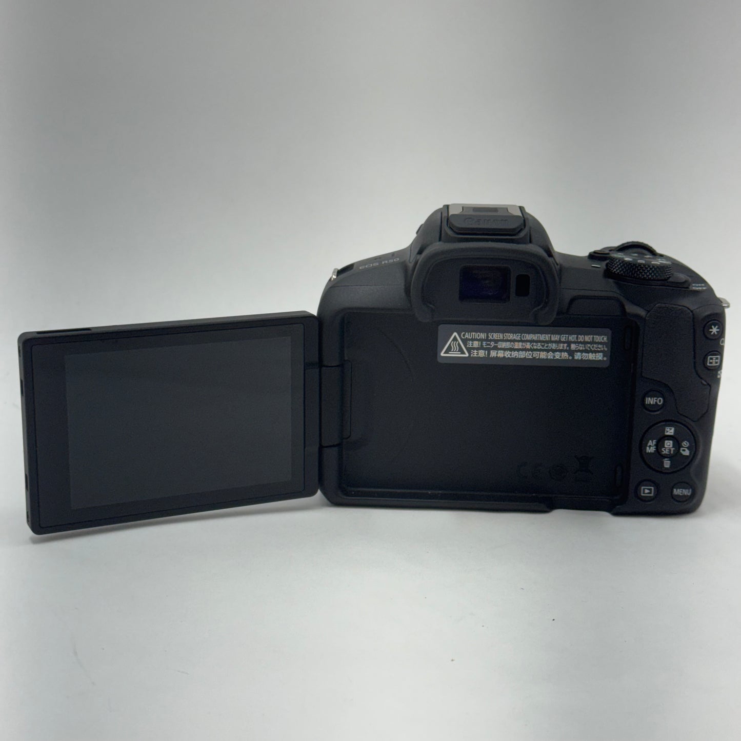 Canon EOS R50 24.2MP Mirrorless Camera With RF-S 18-45mm f/4.5-6.3 IS STM Lens